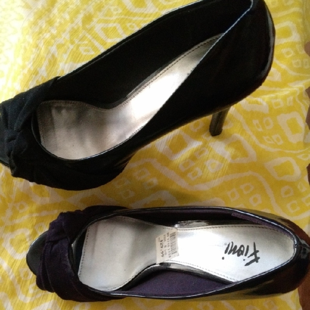 FIONI Clothing Black Heels